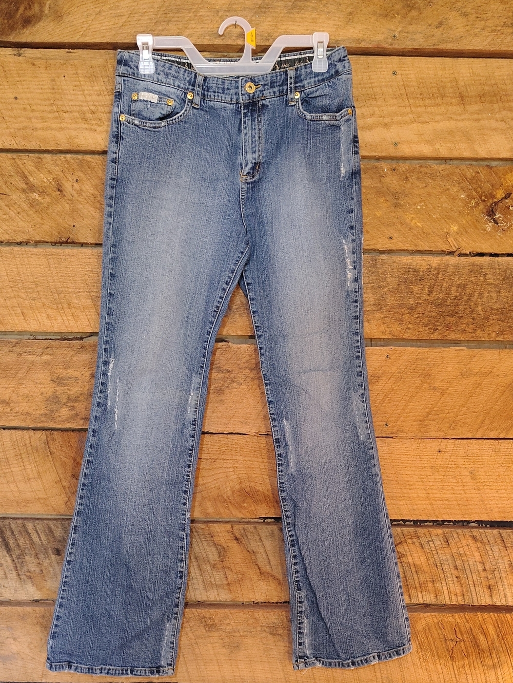Vintage Baby Phat Stretch Classic Mid-Rise Blue Denim Jeans Sz 8